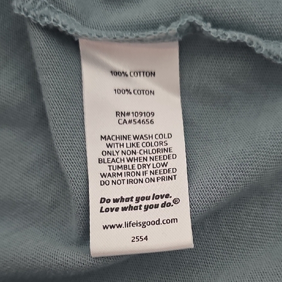 Life is Good men's Beach Word Game Short Sleeve Tee.  #0130 - Picture 11 of 11